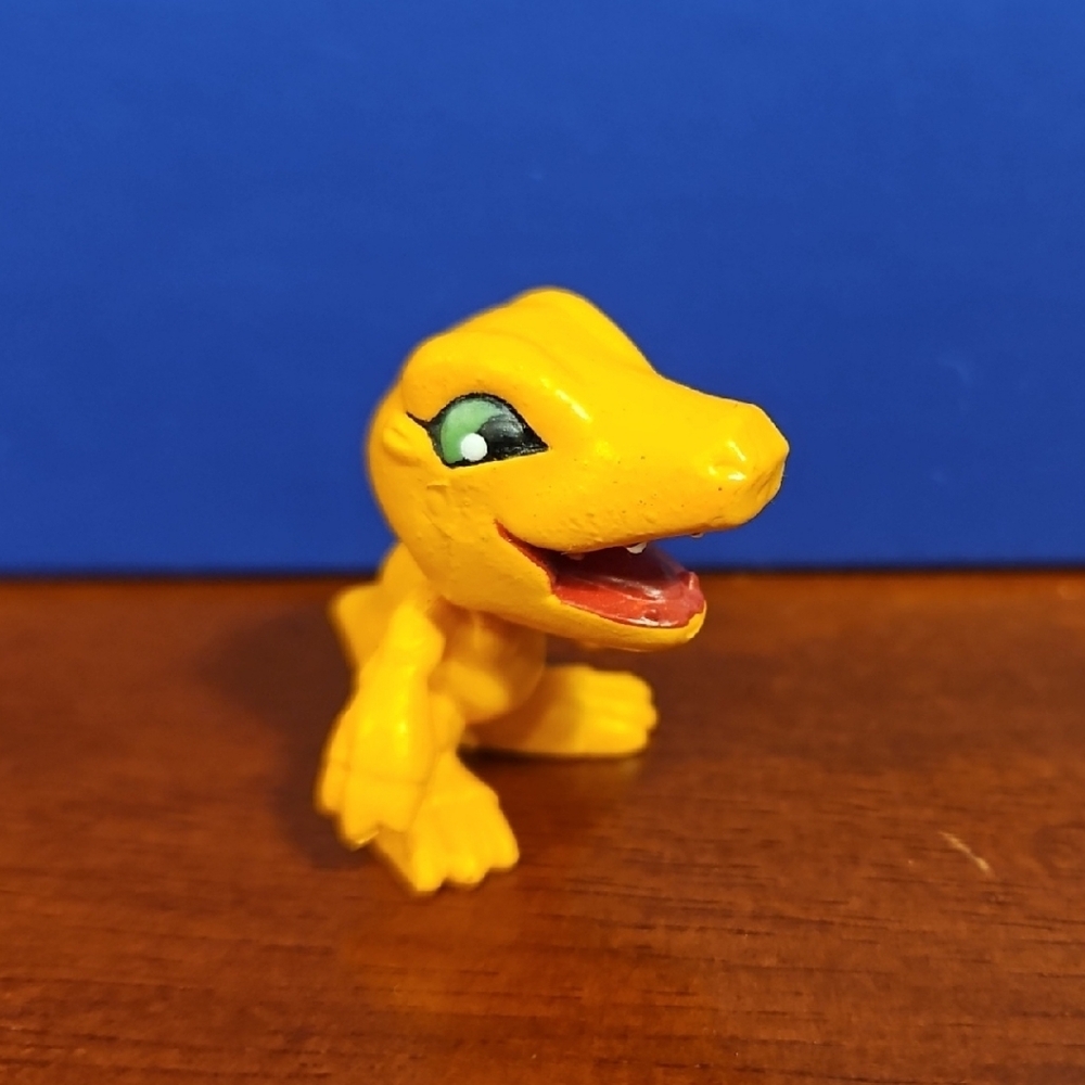 AGUMON - Digimon Season 1 Collectible Figure - Vintage Bandai 1999